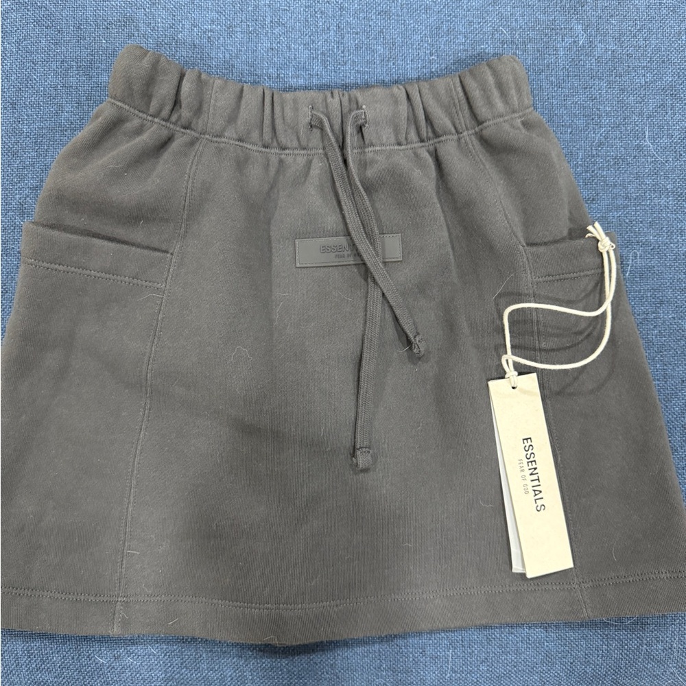 Essentials Charcoal Mini Skirt